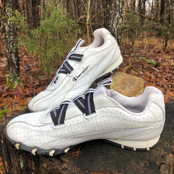 Champion Women’s Athletic Shoes 7.5 Elastic Inside Quick Fasten Hook and Loop - Picture 2 of 16